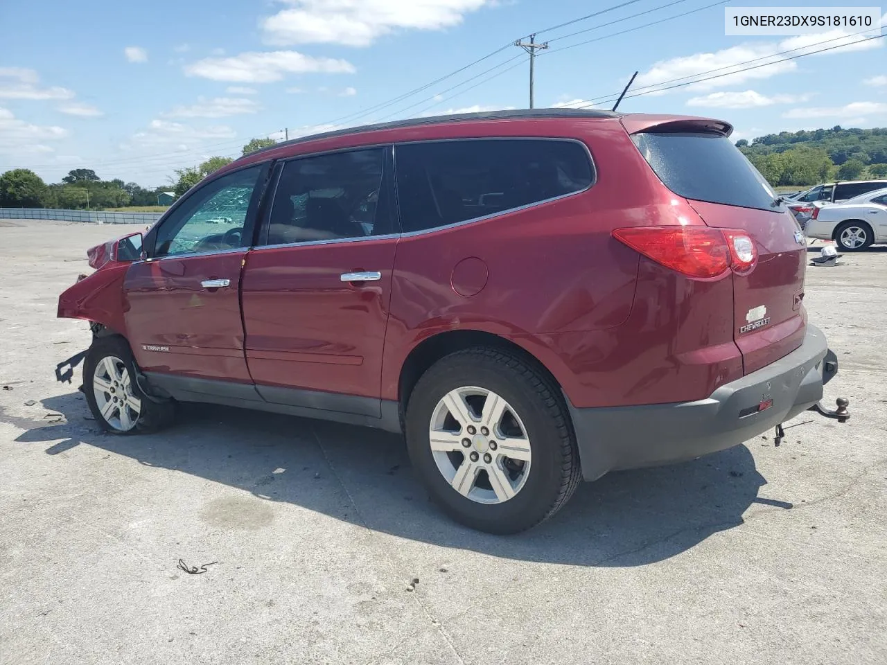 2009 Chevrolet Traverse Lt VIN: 1GNER23DX9S181610 Lot: 68282264