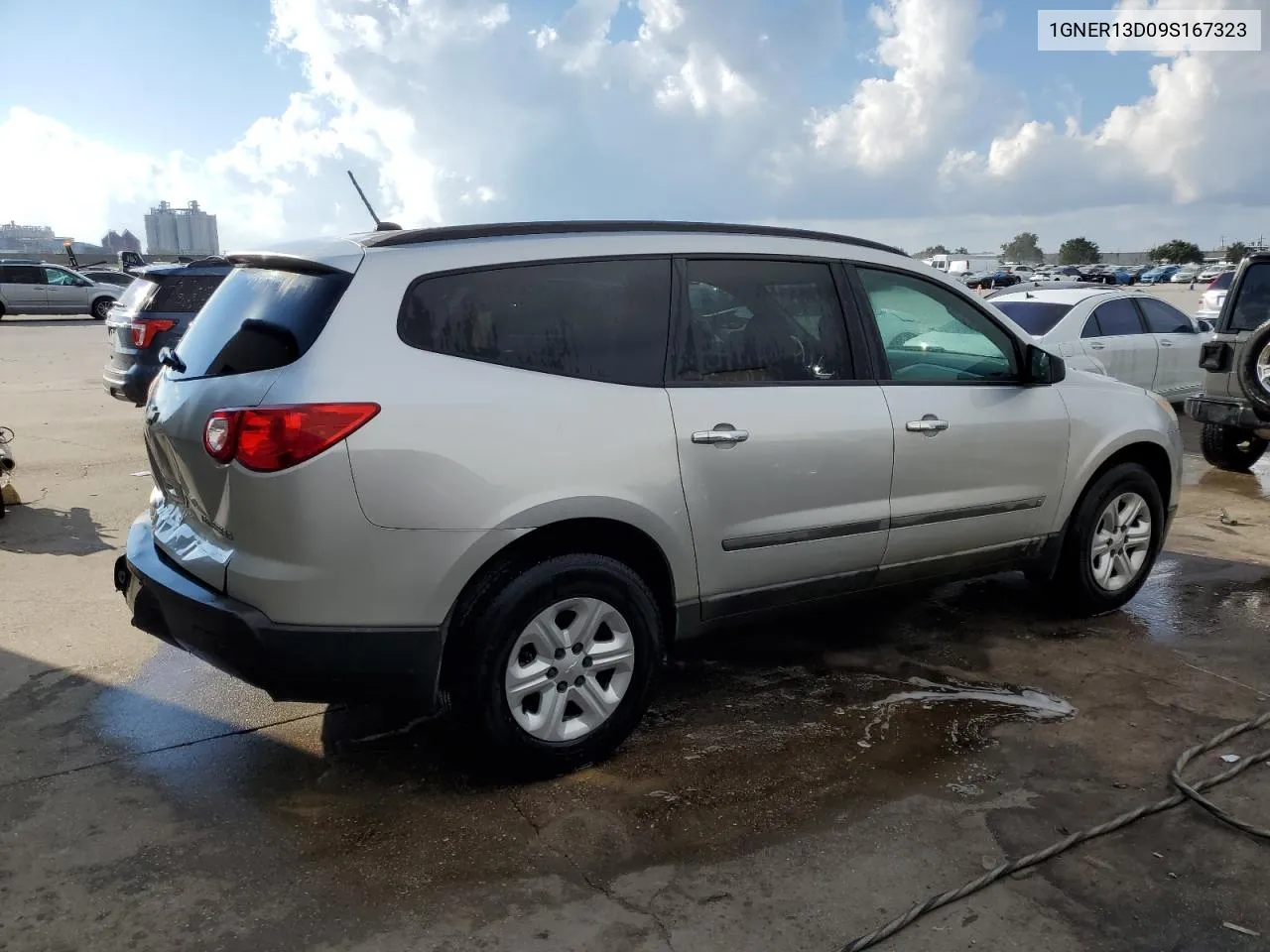 2009 Chevrolet Traverse Ls VIN: 1GNER13D09S167323 Lot: 71441454