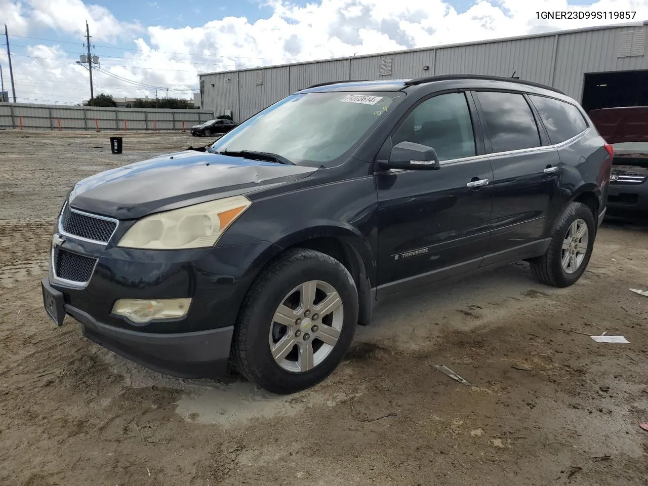 2009 Chevrolet Traverse Lt VIN: 1GNER23D99S119857 Lot: 74373614