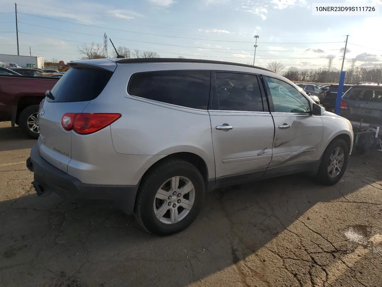 2009 Chevrolet Traverse Lt VIN: 1GNER23D99S111726 Lot: 75484104