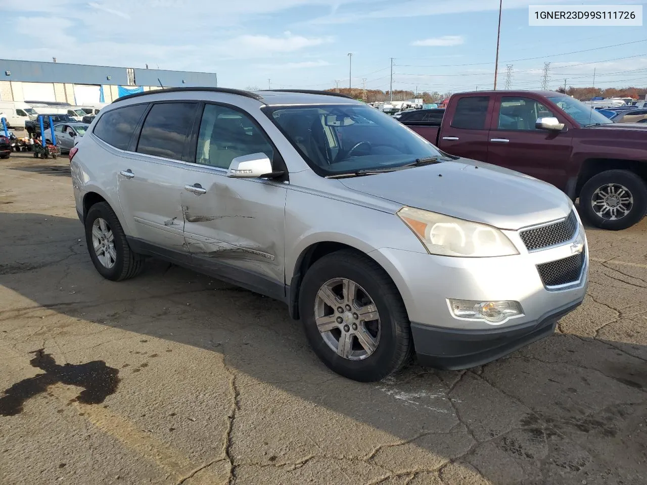 2009 Chevrolet Traverse Lt VIN: 1GNER23D99S111726 Lot: 75484104