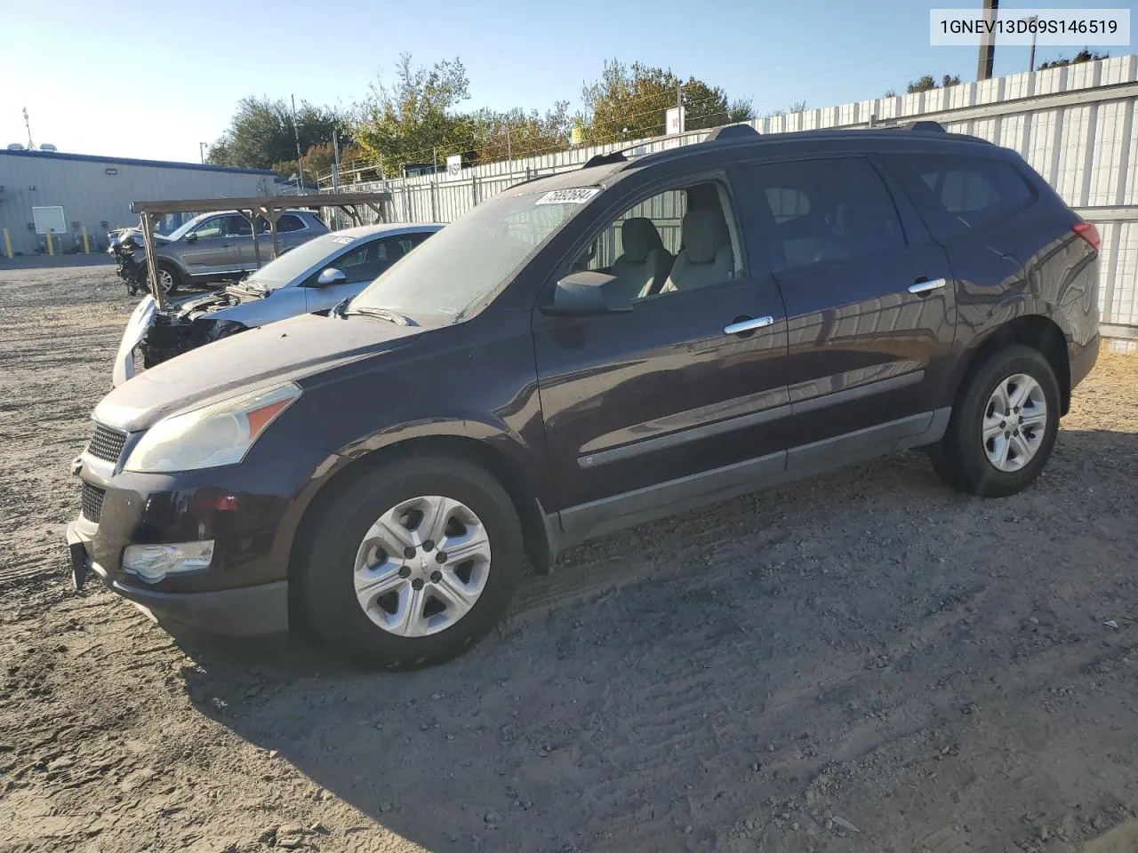 2009 Chevrolet Traverse Ls VIN: 1GNEV13D69S146519 Lot: 75892684