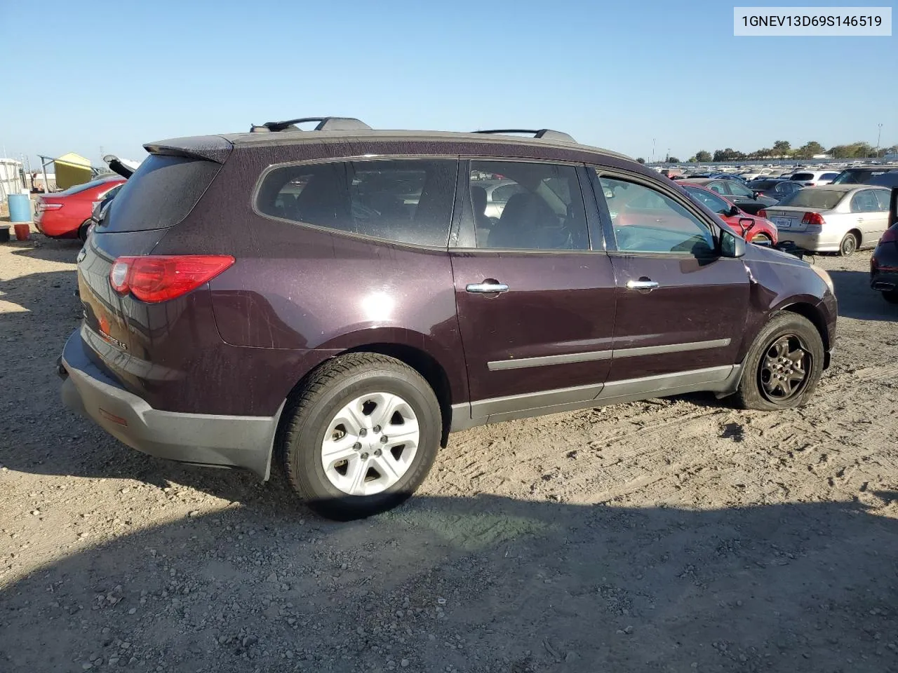 2009 Chevrolet Traverse Ls VIN: 1GNEV13D69S146519 Lot: 75892684