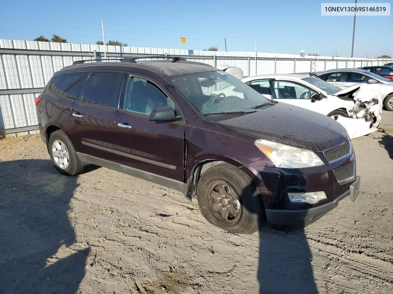 2009 Chevrolet Traverse Ls VIN: 1GNEV13D69S146519 Lot: 75892684