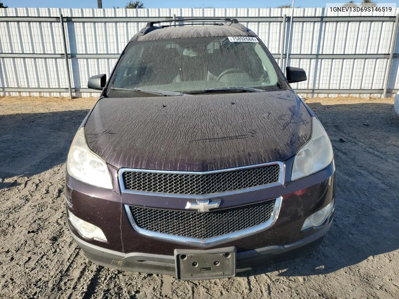 2009 Chevrolet Traverse Ls VIN: 1GNEV13D69S146519 Lot: 75892684