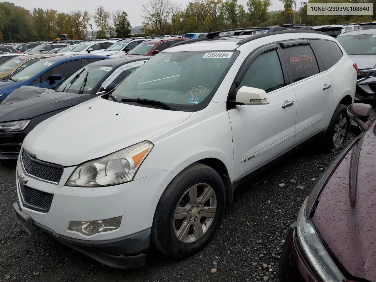 2009 Chevrolet Traverse Lt VIN: 1GNER23D39S108840 Lot: 75997034