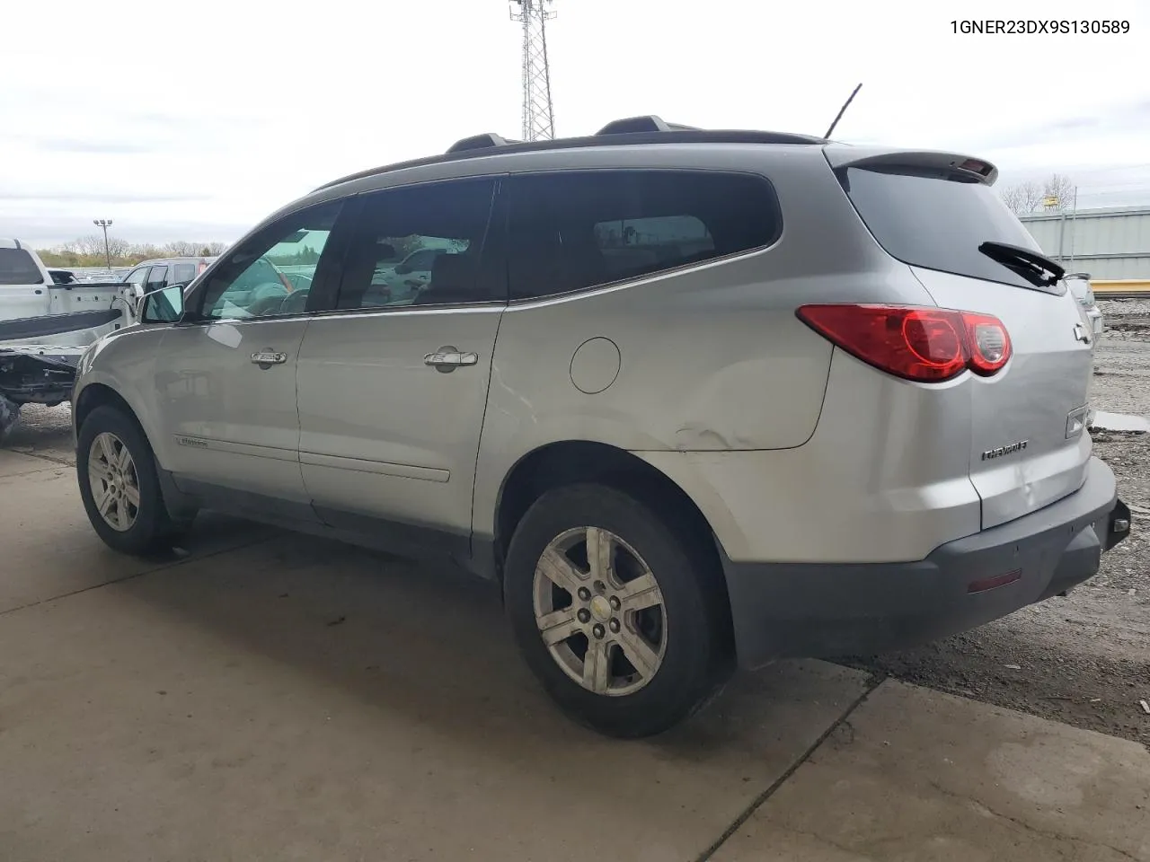 2009 Chevrolet Traverse Lt VIN: 1GNER23DX9S130589 Lot: 78076374