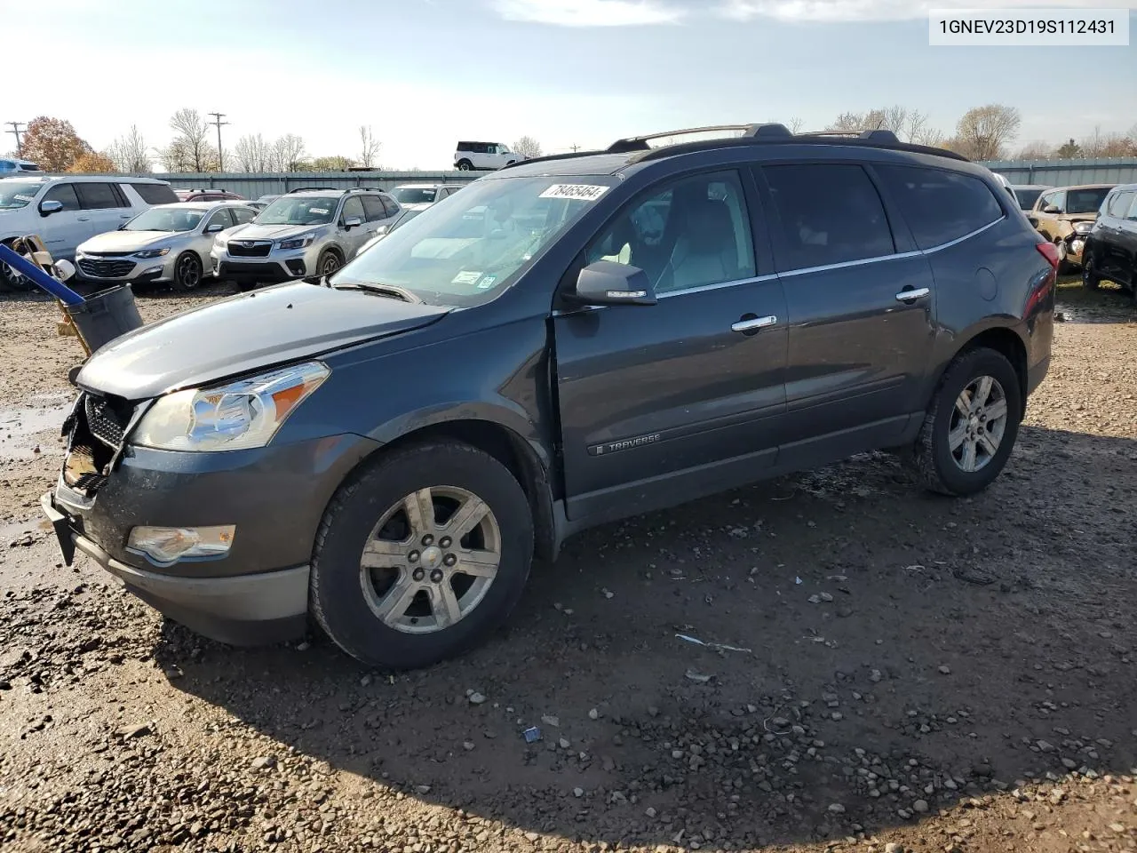 2009 Chevrolet Traverse Lt VIN: 1GNEV23D19S112431 Lot: 78465464