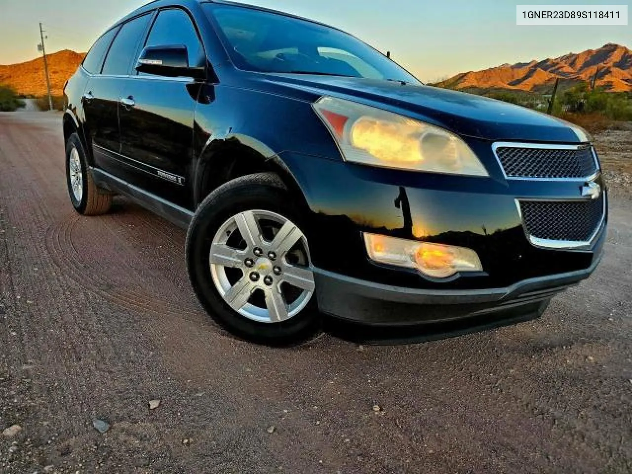 2009 Chevrolet Traverse Lt VIN: 1GNER23D89S118411 Lot: 78549194