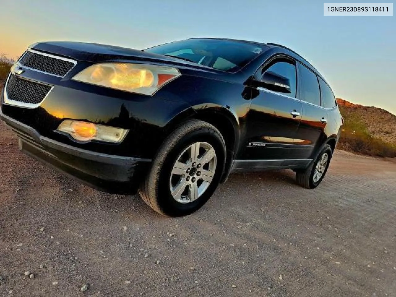 2009 Chevrolet Traverse Lt VIN: 1GNER23D89S118411 Lot: 78549194