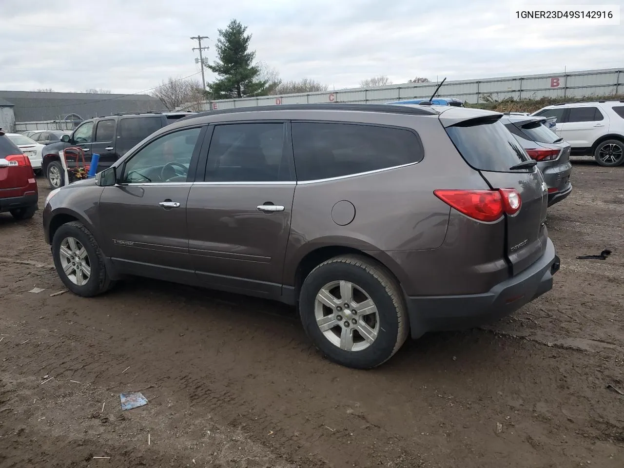 2009 Chevrolet Traverse Lt VIN: 1GNER23D49S142916 Lot: 78775824