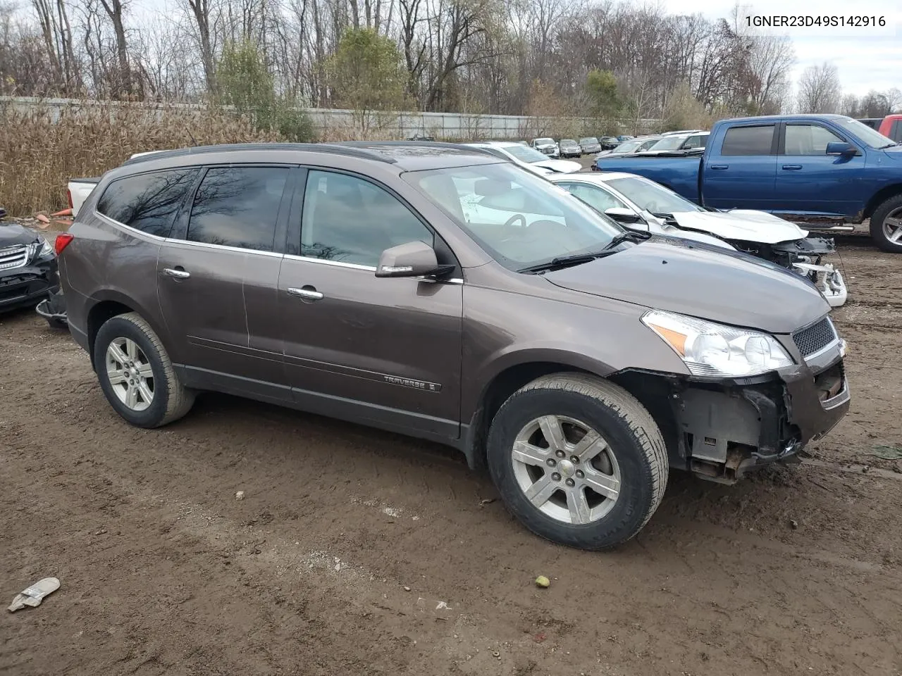 2009 Chevrolet Traverse Lt VIN: 1GNER23D49S142916 Lot: 78775824