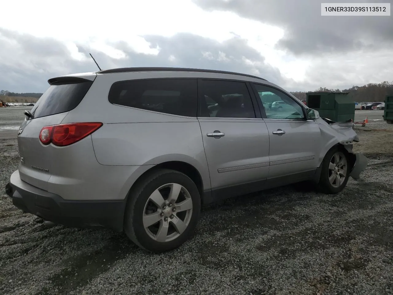 2009 Chevrolet Traverse Ltz VIN: 1GNER33D39S113512 Lot: 79443694