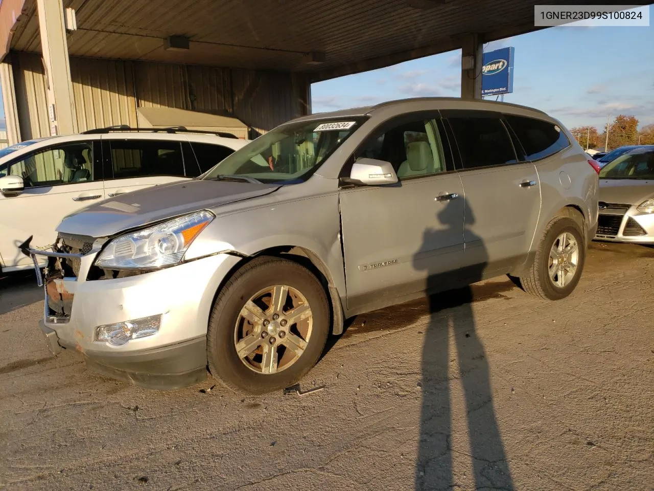 2009 Chevrolet Traverse Lt VIN: 1GNER23D99S100824 Lot: 80032634