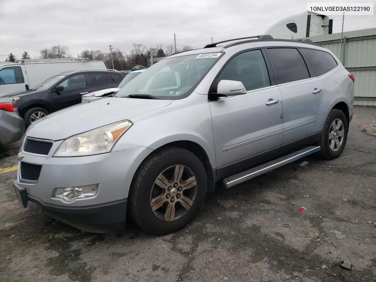 2010 Chevrolet Traverse Lt VIN: 1GNLVGED3AS122190 Lot: 40591234