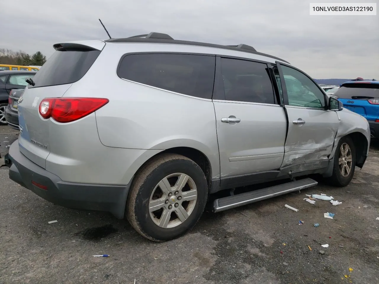 2010 Chevrolet Traverse Lt VIN: 1GNLVGED3AS122190 Lot: 40591234