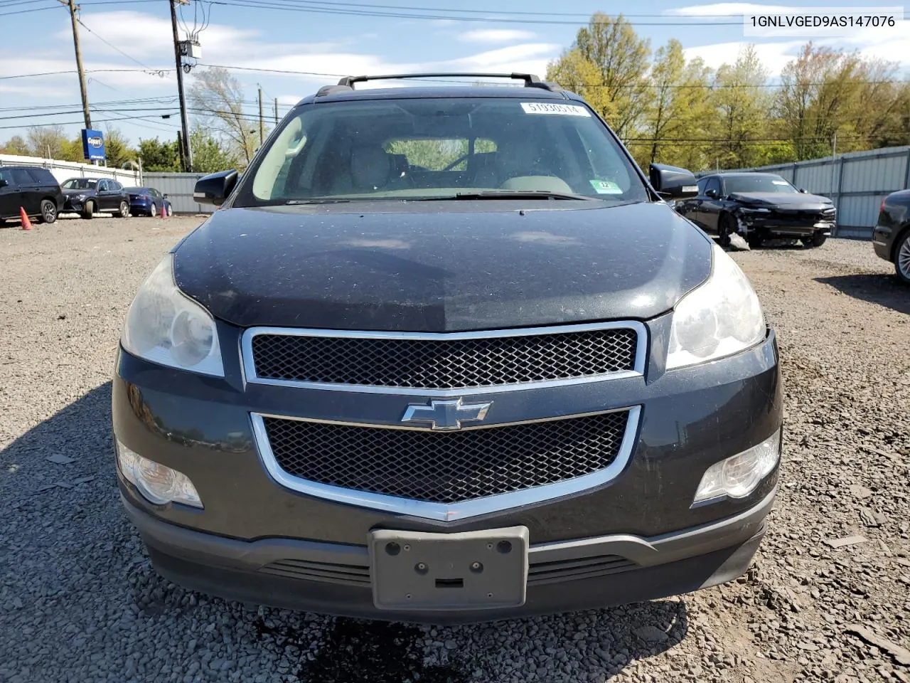 2010 Chevrolet Traverse Lt VIN: 1GNLVGED9AS147076 Lot: 51930514