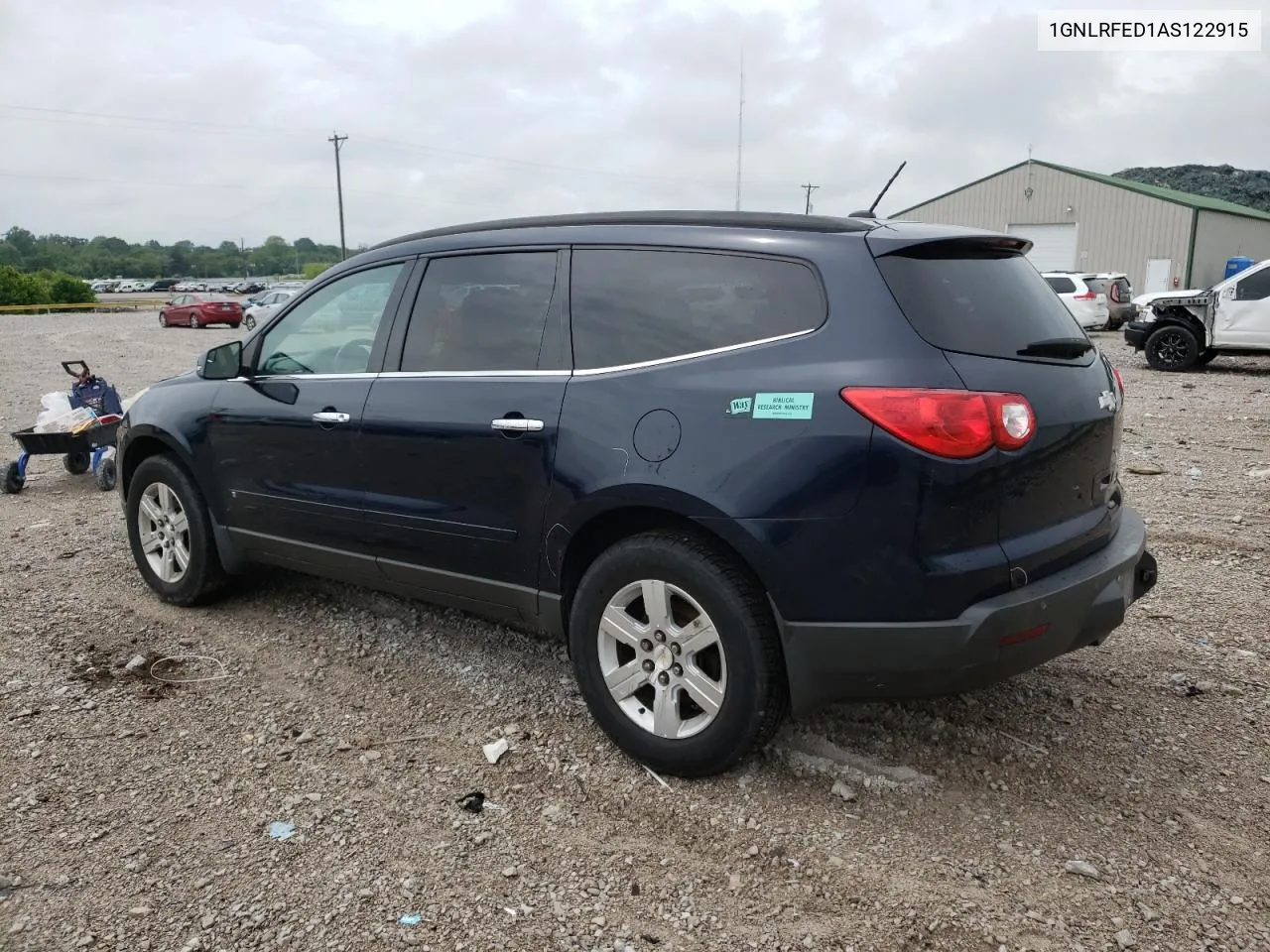 2010 Chevrolet Traverse Lt VIN: 1GNLRFED1AS122915 Lot: 54341694