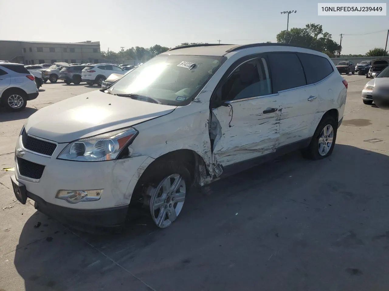 2010 Chevrolet Traverse Lt VIN: 1GNLRFED5AJ239449 Lot: 61423204