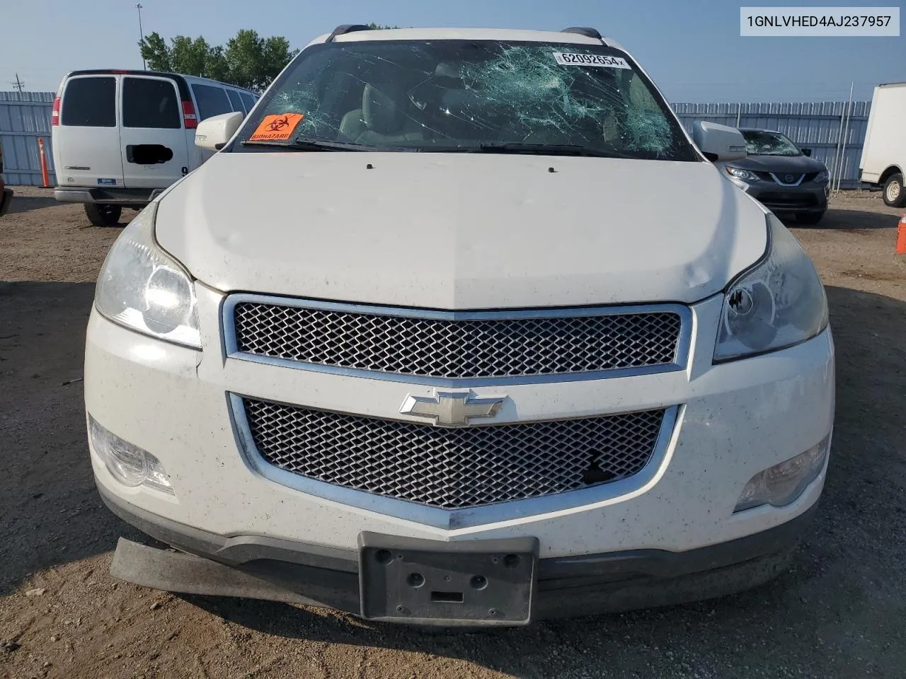 2010 Chevrolet Traverse Ltz VIN: 1GNLVHED4AJ237957 Lot: 62092654