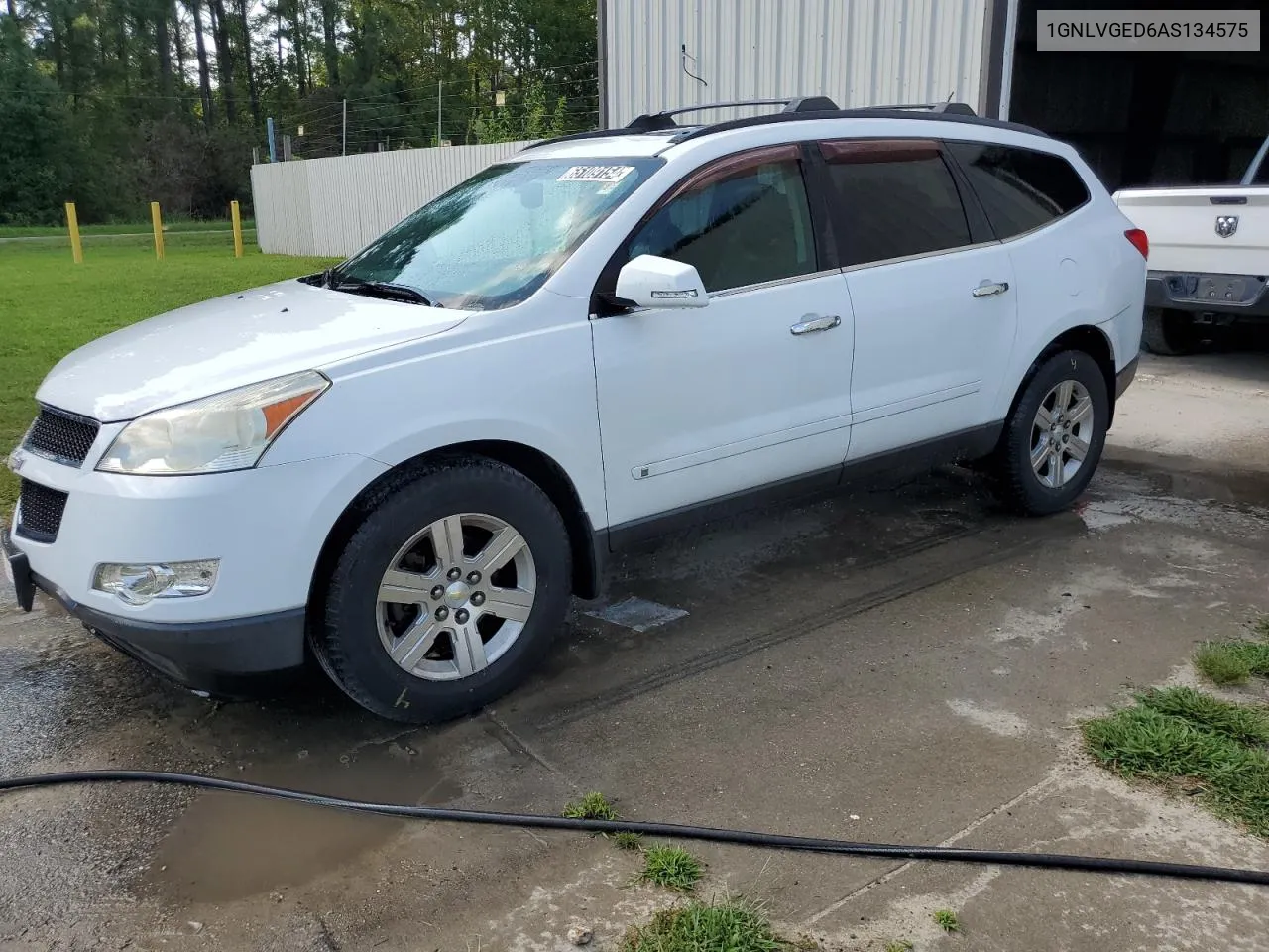 2010 Chevrolet Traverse Lt VIN: 1GNLVGED6AS134575 Lot: 65109154