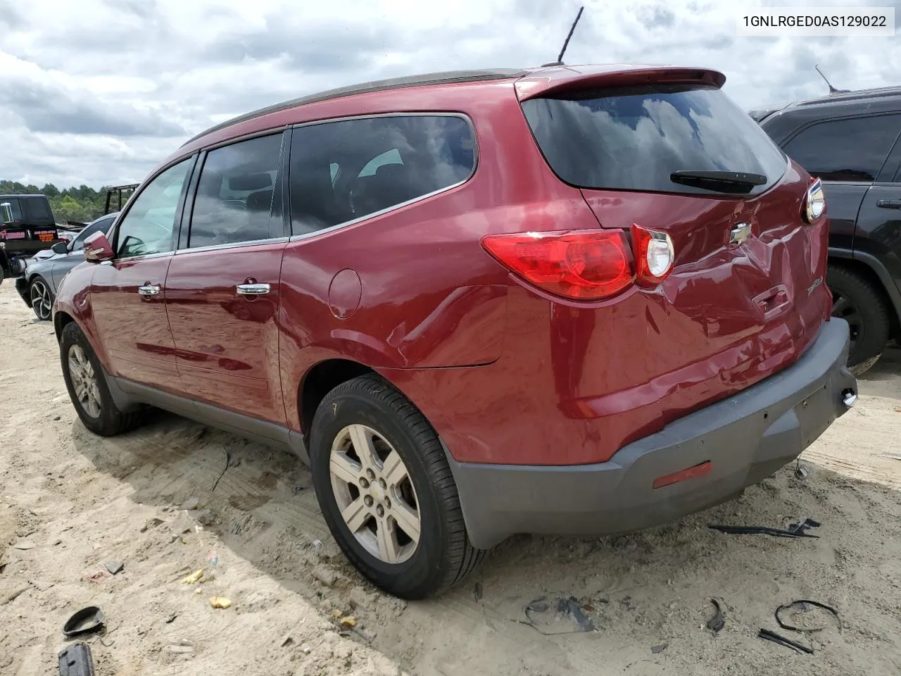 2010 Chevrolet Traverse Lt VIN: 1GNLRGED0AS129022 Lot: 66461184