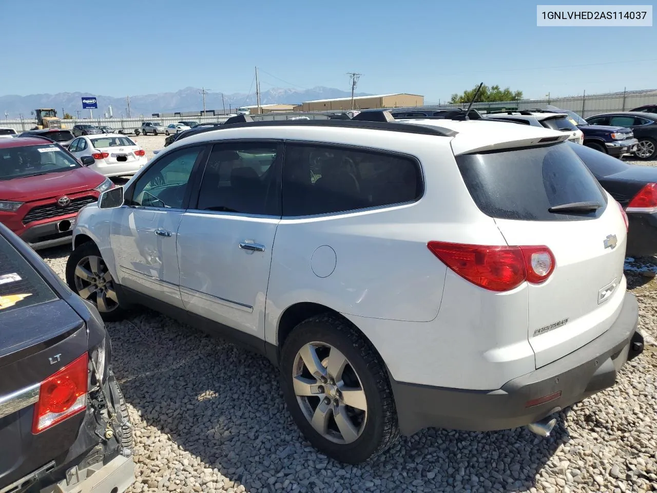 2010 Chevrolet Traverse Ltz VIN: 1GNLVHED2AS114037 Lot: 67672284