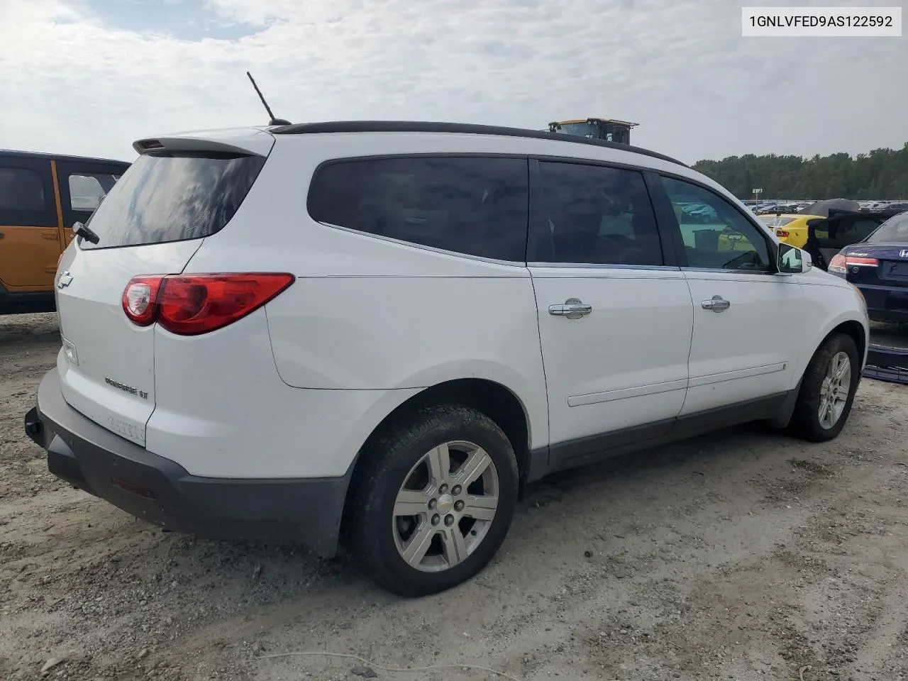 2010 Chevrolet Traverse Lt VIN: 1GNLVFED9AS122592 Lot: 67750164