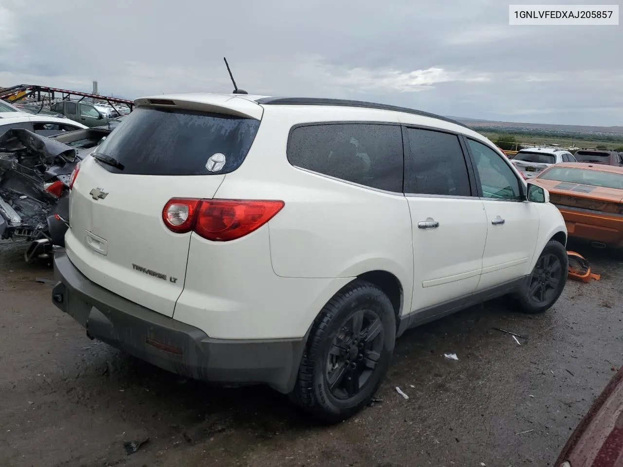 2010 Chevrolet Traverse Lt VIN: 1GNLVFEDXAJ205857 Lot: 68019624