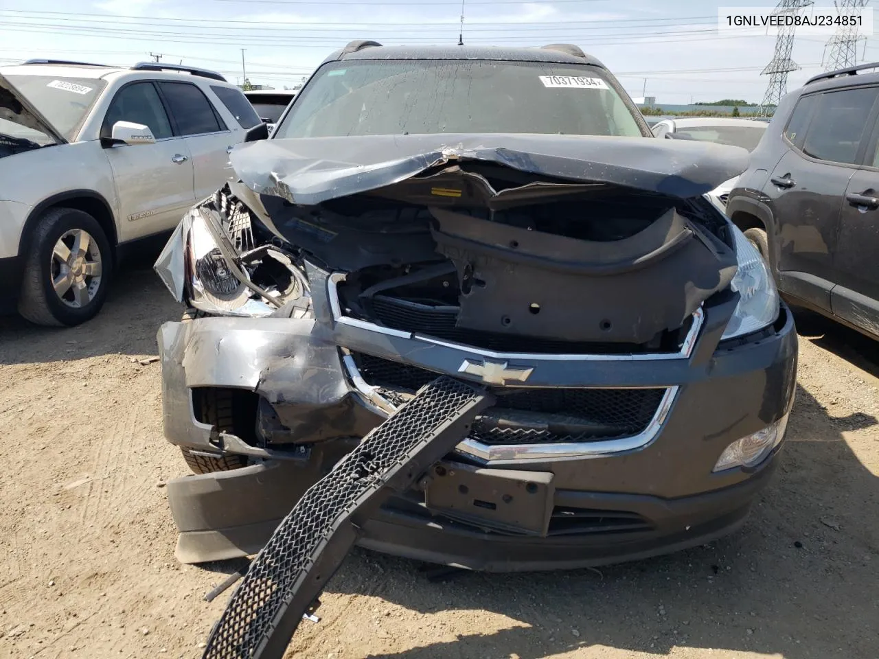 2010 Chevrolet Traverse Ls VIN: 1GNLVEED8AJ234851 Lot: 70371934