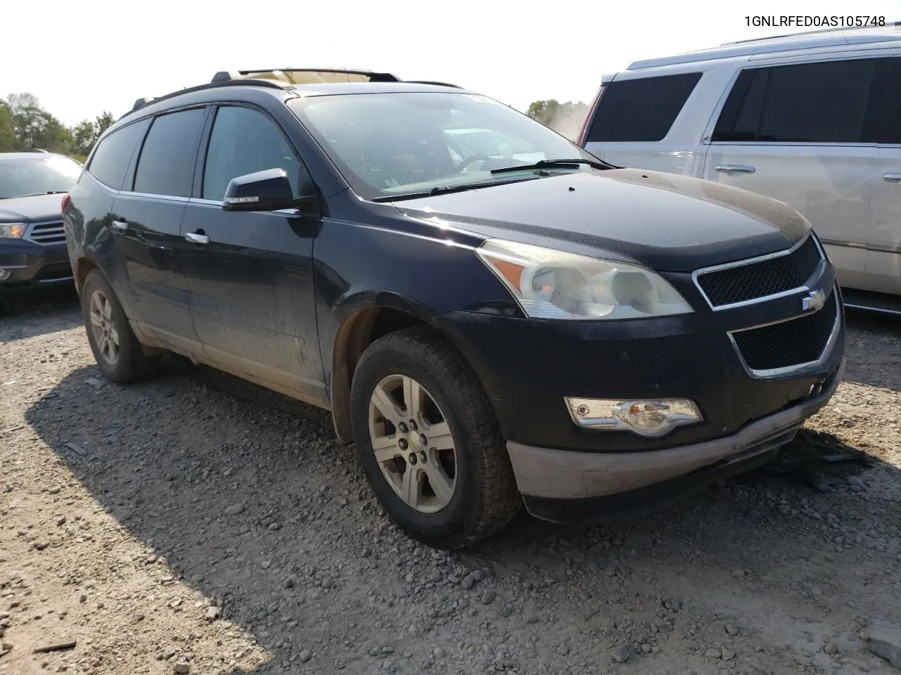 1GNLRFED0AS105748 2010 Chevrolet Traverse Lt