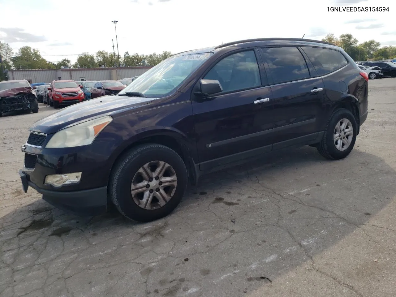 1GNLVEED5AS154594 2010 Chevrolet Traverse Ls