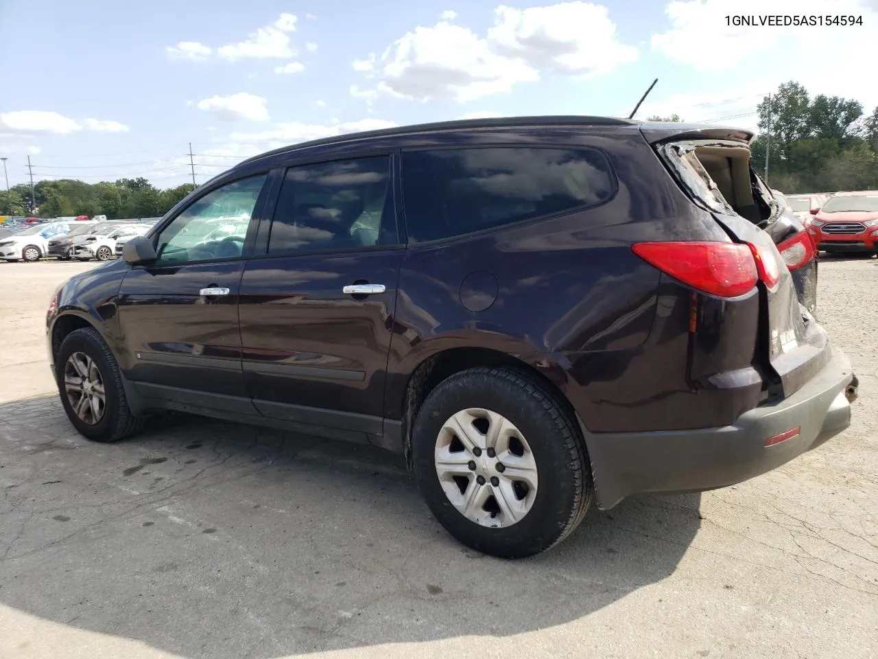 1GNLVEED5AS154594 2010 Chevrolet Traverse Ls