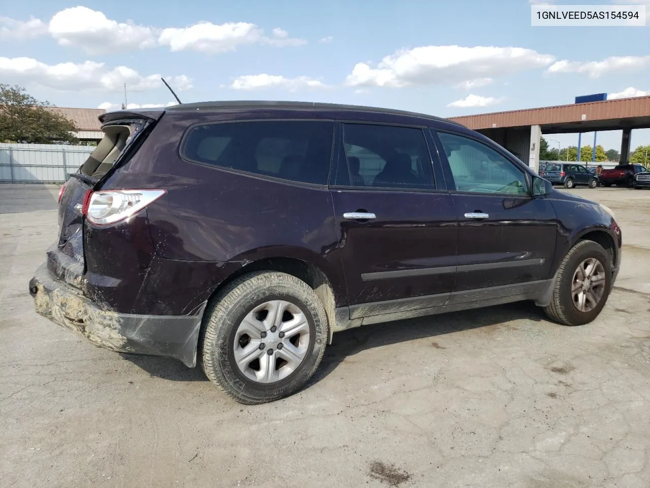 1GNLVEED5AS154594 2010 Chevrolet Traverse Ls