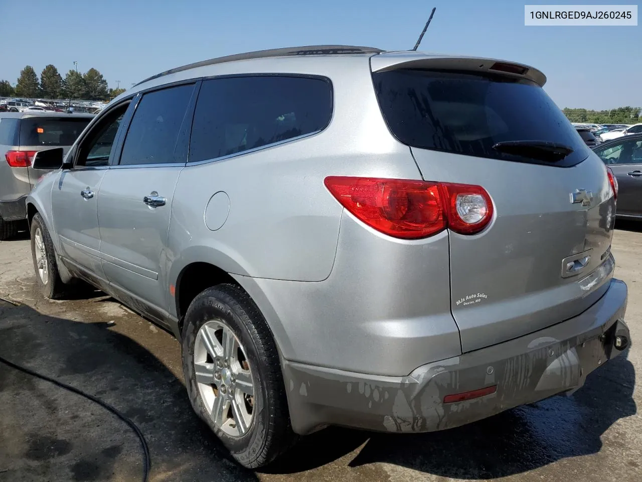 2010 Chevrolet Traverse Lt VIN: 1GNLRGED9AJ260245 Lot: 72128204