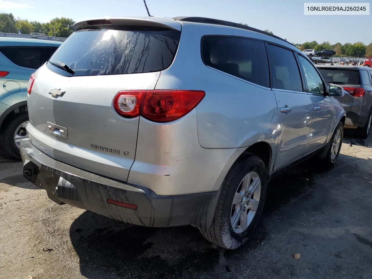 2010 Chevrolet Traverse Lt VIN: 1GNLRGED9AJ260245 Lot: 72128204