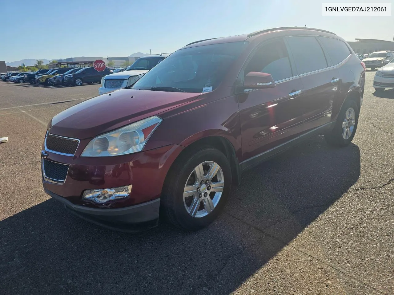 2010 Chevrolet Traverse Lt VIN: 1GNLVGED7AJ212061 Lot: 72661924