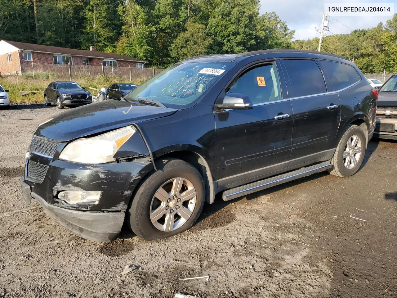 2010 Chevrolet Traverse Lt VIN: 1GNLRFED6AJ204614 Lot: 74478684