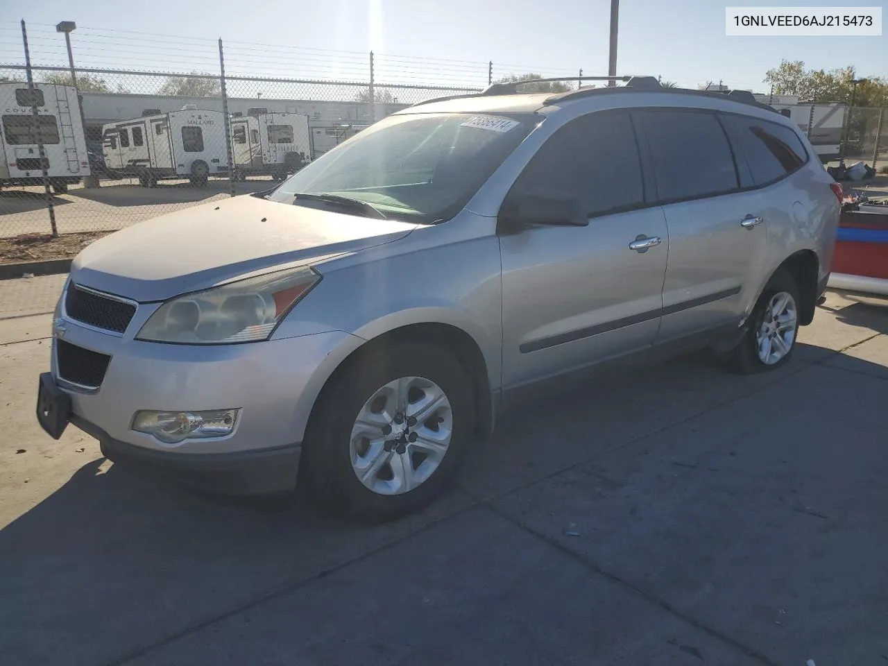 2010 Chevrolet Traverse Ls VIN: 1GNLVEED6AJ215473 Lot: 75356414