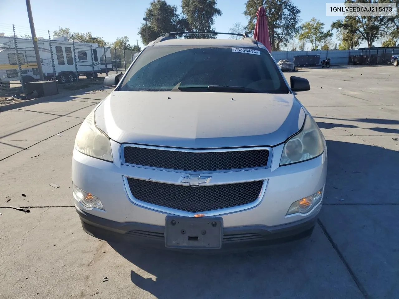 2010 Chevrolet Traverse Ls VIN: 1GNLVEED6AJ215473 Lot: 75356414