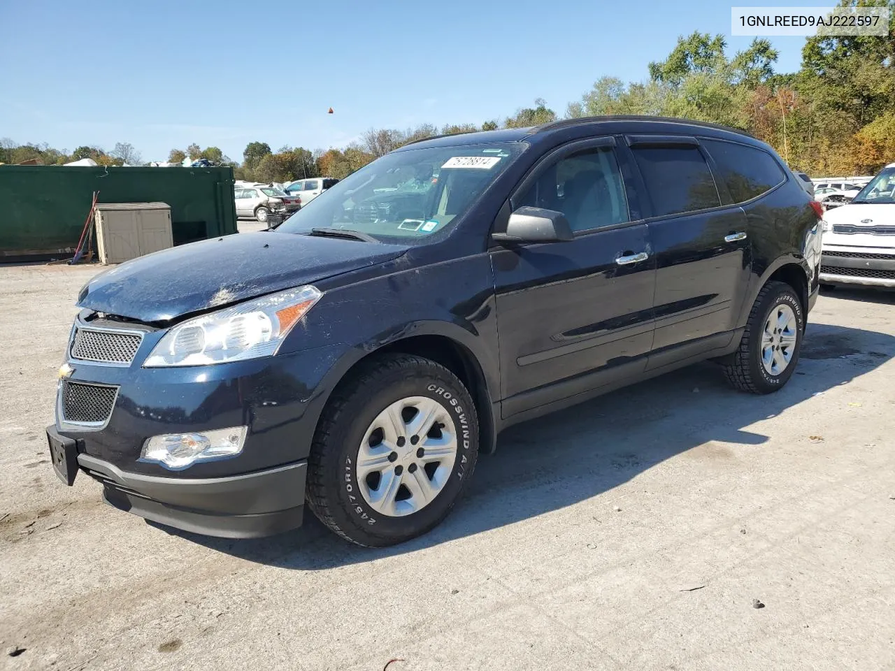 2010 Chevrolet Traverse Ls VIN: 1GNLREED9AJ222597 Lot: 75728814