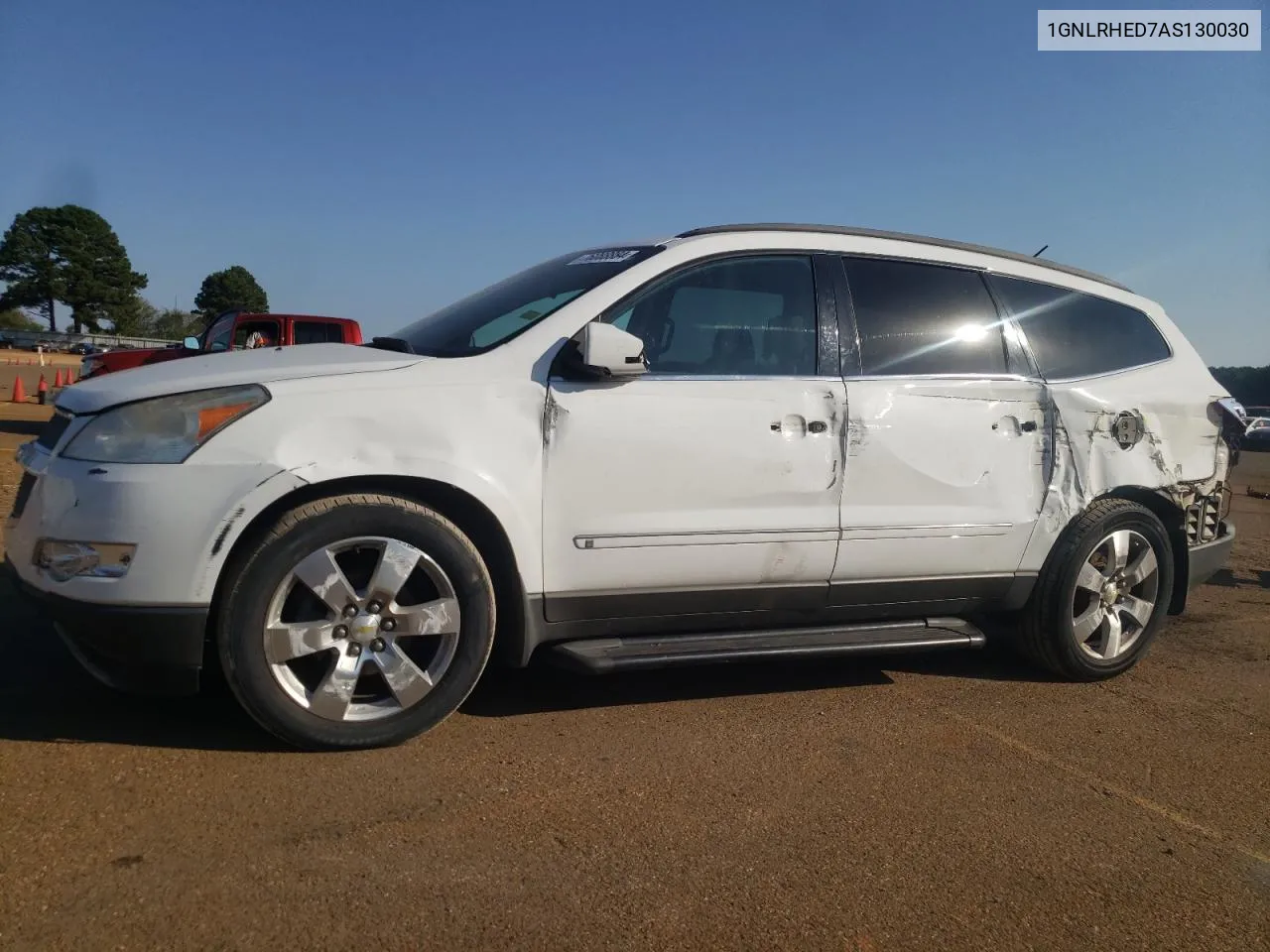 2010 Chevrolet Traverse Ltz VIN: 1GNLRHED7AS130030 Lot: 76088884