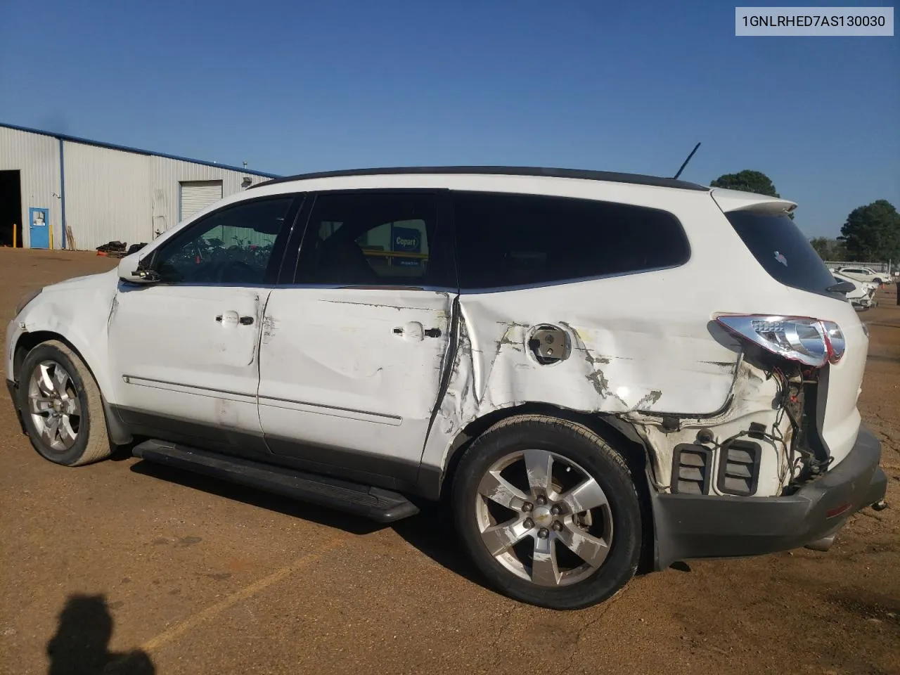 2010 Chevrolet Traverse Ltz VIN: 1GNLRHED7AS130030 Lot: 76088884