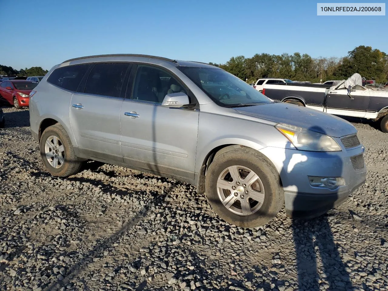 2010 Chevrolet Traverse Lt VIN: 1GNLRFED2AJ200608 Lot: 76481004