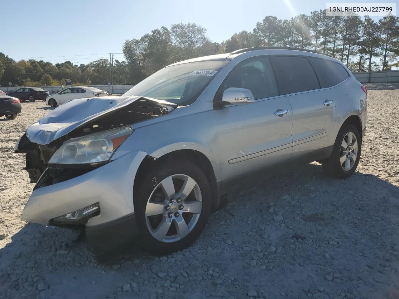 2010 Chevrolet Traverse Ltz VIN: 1GNLRHED0AJ227799 Lot: 76822894