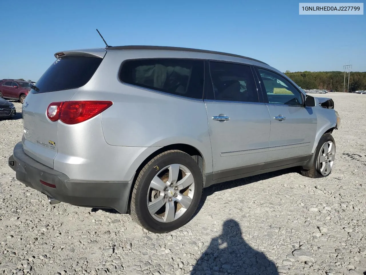 2010 Chevrolet Traverse Ltz VIN: 1GNLRHED0AJ227799 Lot: 76822894