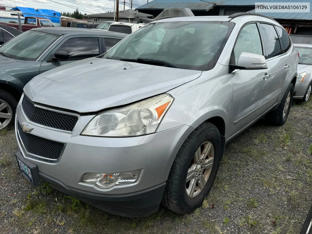 2010 Chevrolet Traverse Lt VIN: 1GNLVGED8AS106129 Lot: 81202154