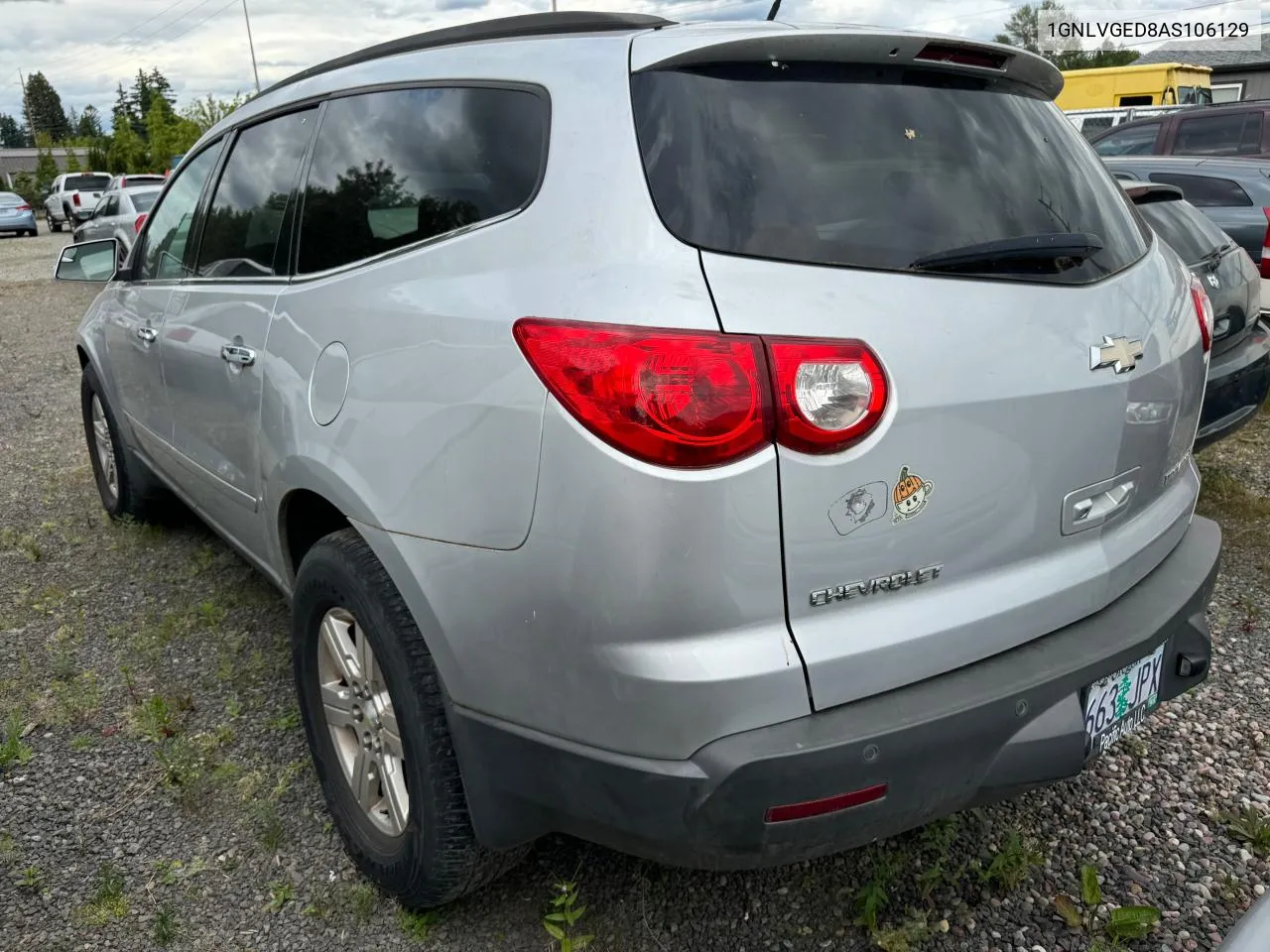 2010 Chevrolet Traverse Lt VIN: 1GNLVGED8AS106129 Lot: 81202154