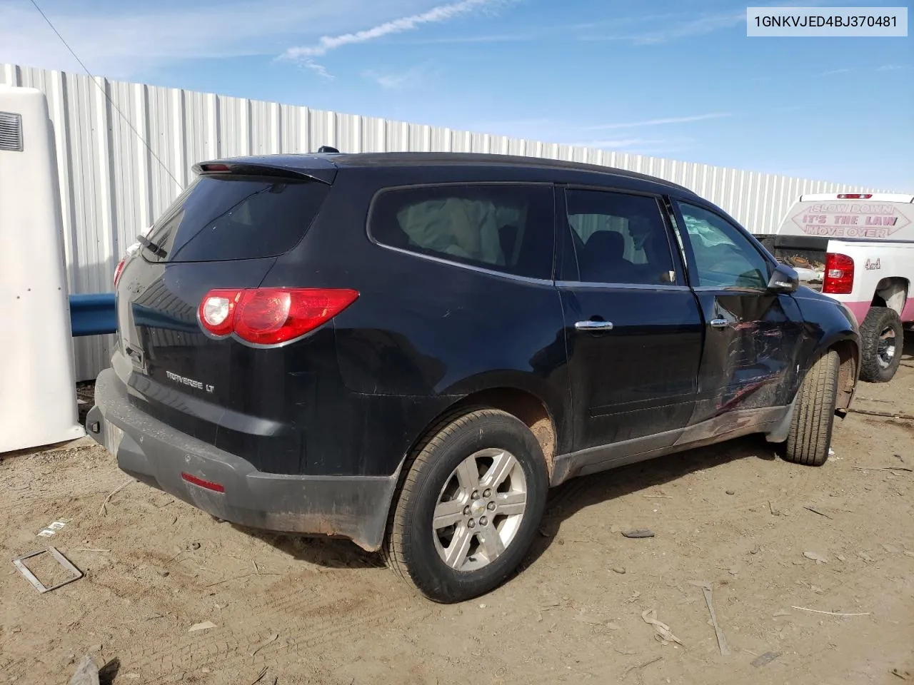 1GNKVJED4BJ370481 2011 Chevrolet Traverse Lt