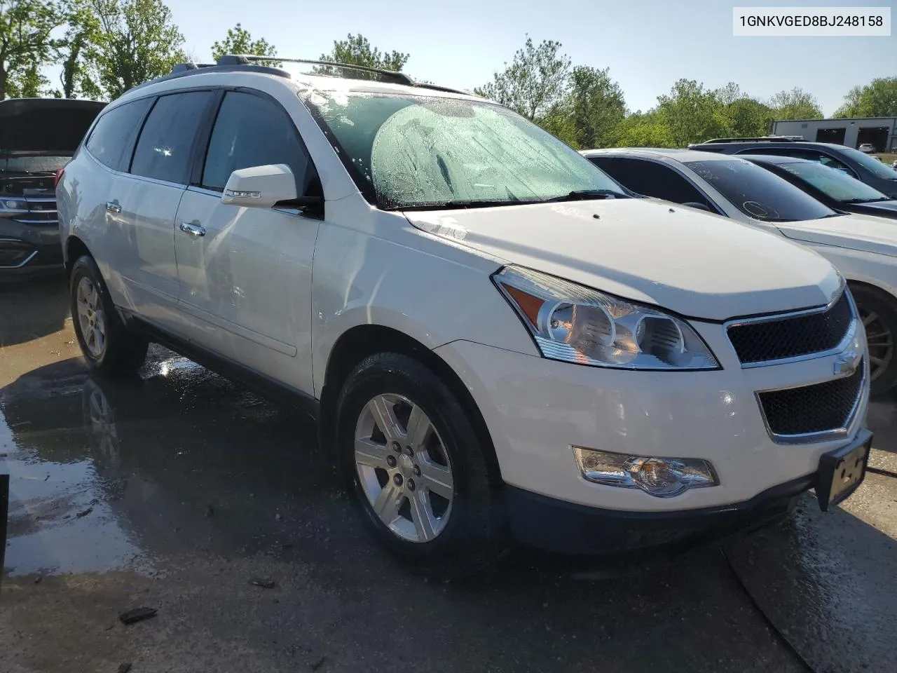 2011 Chevrolet Traverse Lt VIN: 1GNKVGED8BJ248158 Lot: 53509524